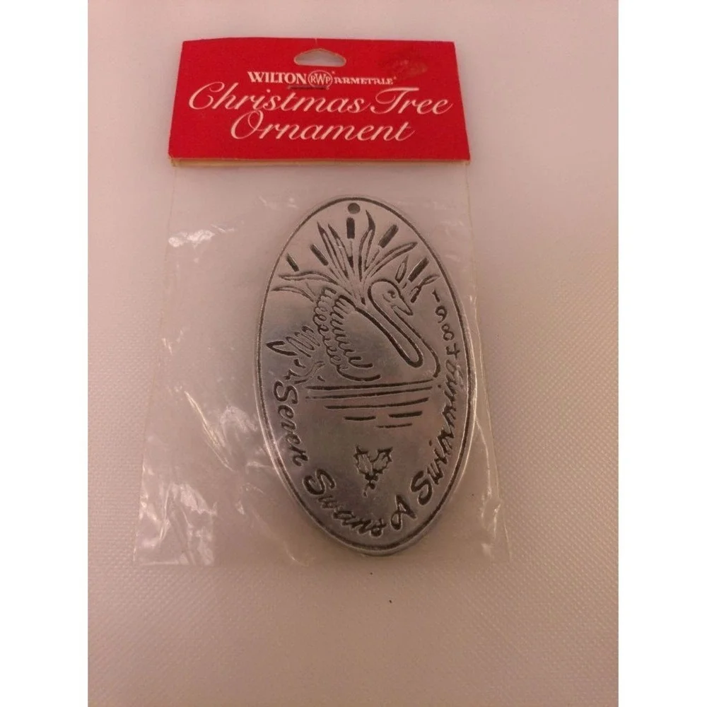 WILTON ARMETALE‎ Ornament Adult OS Silver Excellent Twelve Days of Christmas